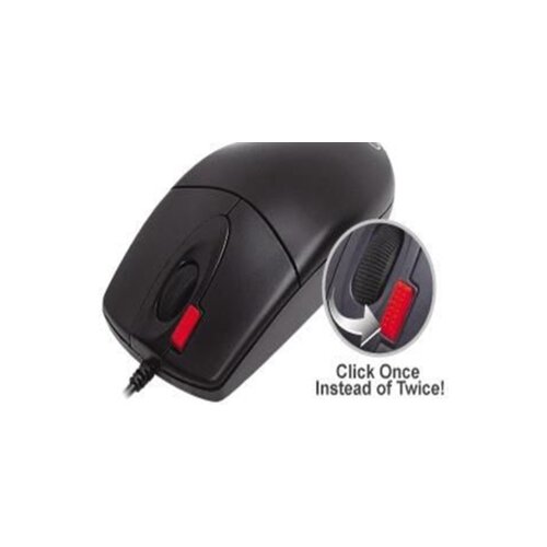 A4Tech A4-OP-620D-U1 2xClick 800Dpi Black USB opticki miš Slike