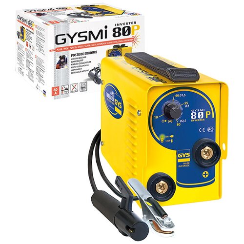 Gysmi uređaj za zavarivanje s elektrodama gysmi 80P (struja za zavarivanje: 10 - 80 a, jačina elektroda: 1,6 - 2,5 mm) + bauhaus jamstvo 5 godina na uređaje na električni ili motorni pogon Slike