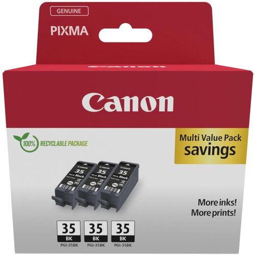 Canon PGI-35 BK black Triple Pack Slike