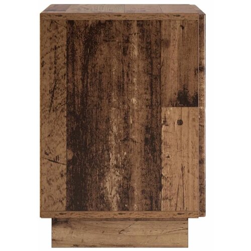  Noćni ormar 2 kom. Staro drvo 33 5 x 34 5 x 50 cm - Staro drvo 2 Slike