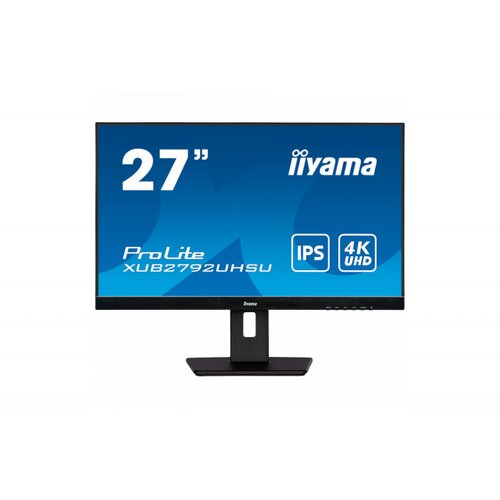 Iiyama ProLite LED zaslon Energetska učinkovitost 2021 F (A - G) 68.6 cm (27 palac) 3840 x 2160 piksel 16:9 4 ms HDMI™, DisplayPort, slušalice (3.5 mm jack), USB IPS LED Cijene