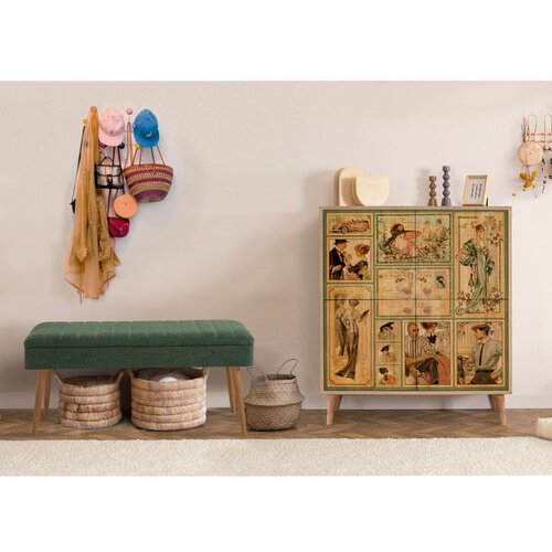 Woody Fashion multilux - 732 - 1070 sonomogreen hallway furniture set Slike