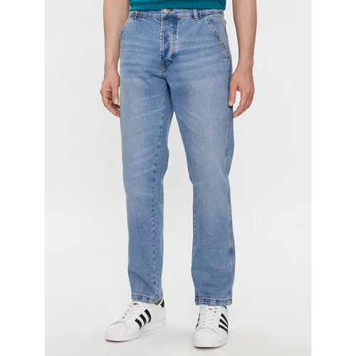 United Colors Of Benetton Jeans hlače 41TBUE019 Modra Straight Fit