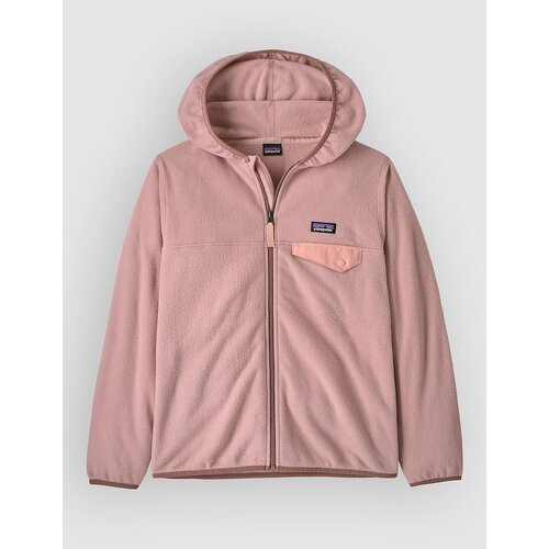 Patagonia Micro D Snap Kids Jopa s kapuco fuzzy mauve Cene