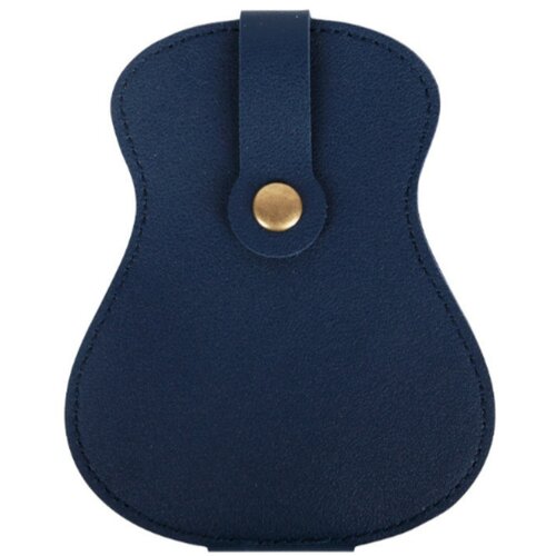 INF Torbica za trzalice za kitaro - etui za trzalice iz PU usnja z veliko prostornino Blue, (21686029) Cene