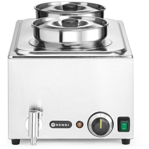 Hendi Komplet: Bain-marie Ranger + rezervoar 2x 4L sa poklopcem, 8L, 220-240V/1000W, 604x332x(H)315mm Cene