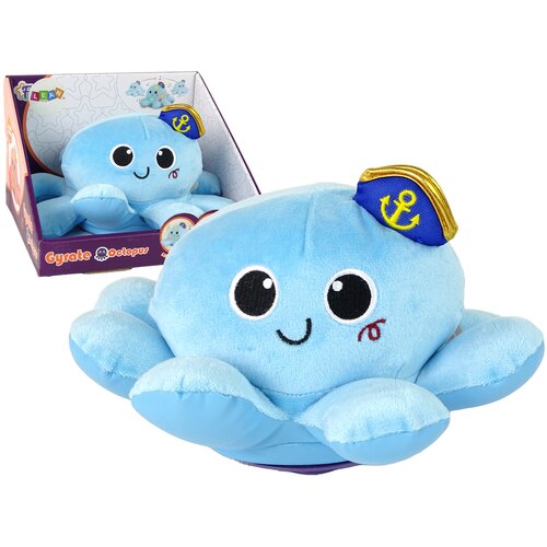 Pli&amp;scaron;ana interaktivna hobotnica Octopus sa zvučnim efektima - plava Slike