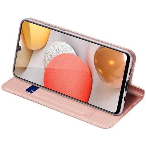 Etui ovitek Skin Pro Bookcase za Samsung Galaxy A42 5G roza Slike