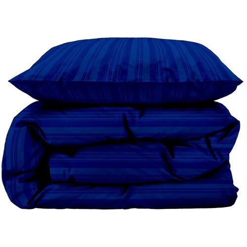 Södahl Temno modra enojna posteljnina iz damasta 140x200 cm Noble – Cene