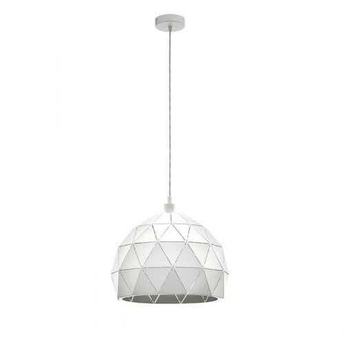 Eglo Viseča svetilka Eglo Roccaforte (60 W, premer: 30 cm, višina: 110 cm, E27, bela) Cene