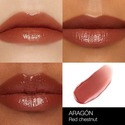 Nars Afterglow Lip Shine vlažilni sijaj za ustnice odtenek ARAGON 5,5 ml Slike