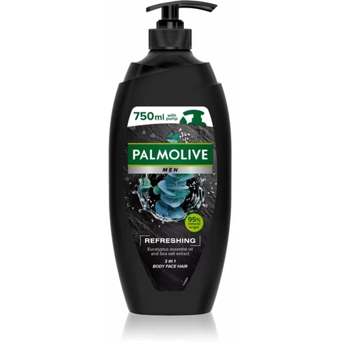 Palmolive Men Refreshing gel za prhanje za moške 3v1 750 ml