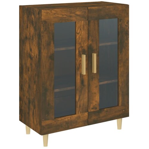 Maison Chic Komoda - Predalnik dimljeni hrast 69,5x34x90 cm inženirski les, (21718470) Cene