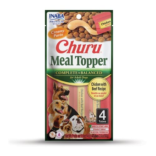 Inaba Churu Meal Topper za pse - Piletina i govedina 4x14g Cene