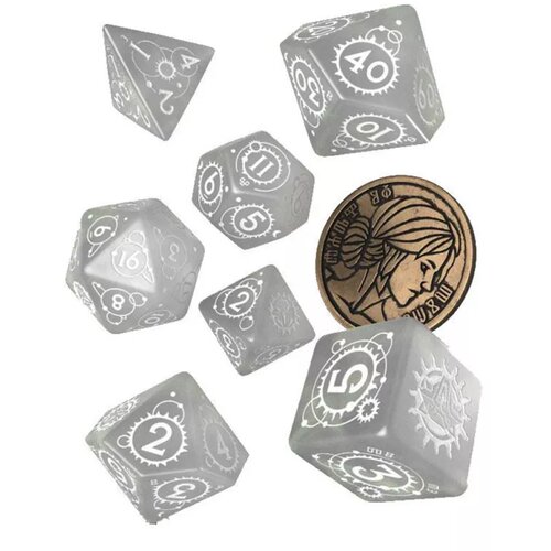 Q-Workshop The Witcher Dice Set. Ciri - The Lady of Space and Time Cene