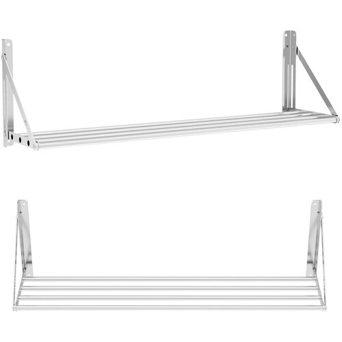 Royal Catering zložljiva stenska polica iz nerjavečega jekla do 40 kg 120 x 45 cm, (21326304) Cene