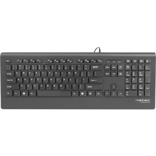 Natec Barracuda keyboard Universal USB QWERTY Spanish Black Cene