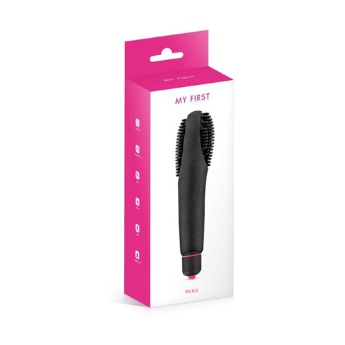  silikonski vibrator četkica | my first pickle black Cene