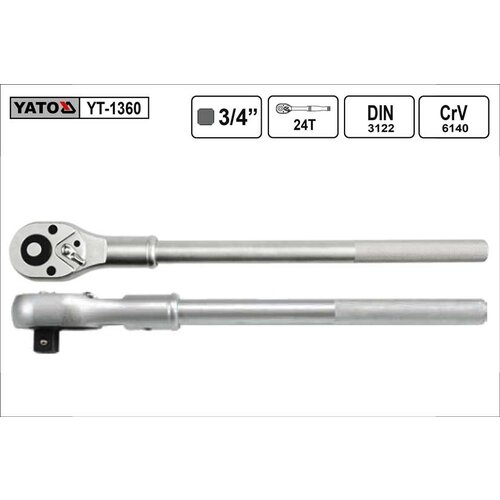 Yato Gola raglja ravna z vzvodom 3/4 &amp;quot;, (20687489) Slike