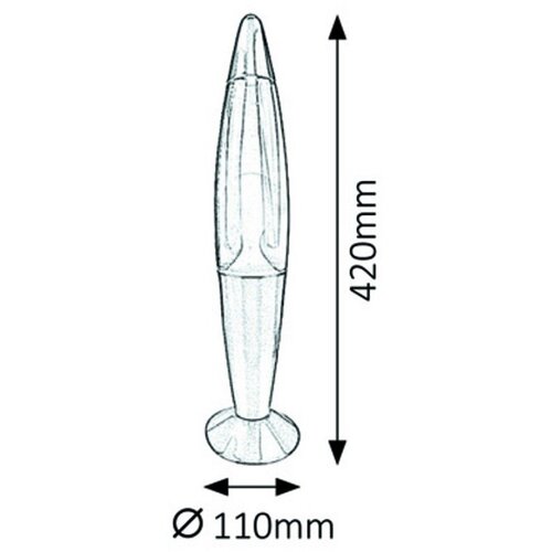 Rabalux LAVA LAMPA LOLLIPOP 2 E14 4107 Cene
