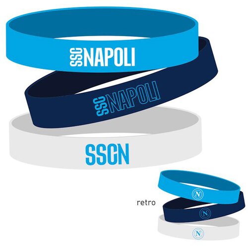Drugo SSC Napoli 3x silikonska zapestnica Cene