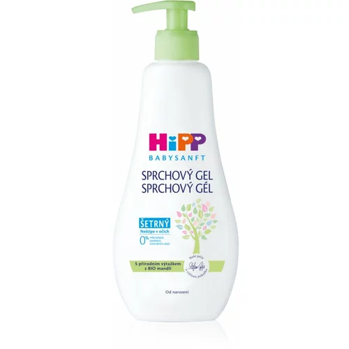 Hipp Babysanft Sensitive gel za prhanje za otroke od rojstva 400 ml