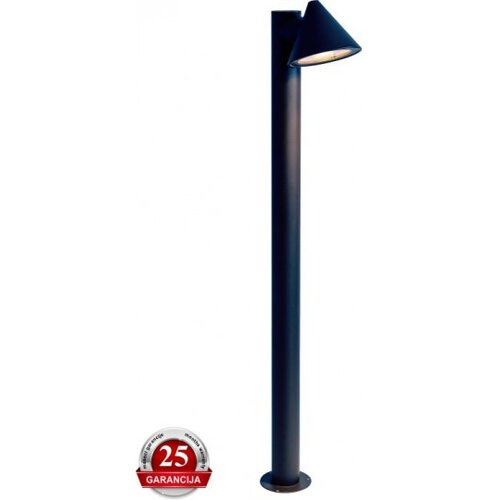 Mitea Lighting M2018/100-C IP44 1xGU10 MAT CRNA stubna spoljna lampa Slike