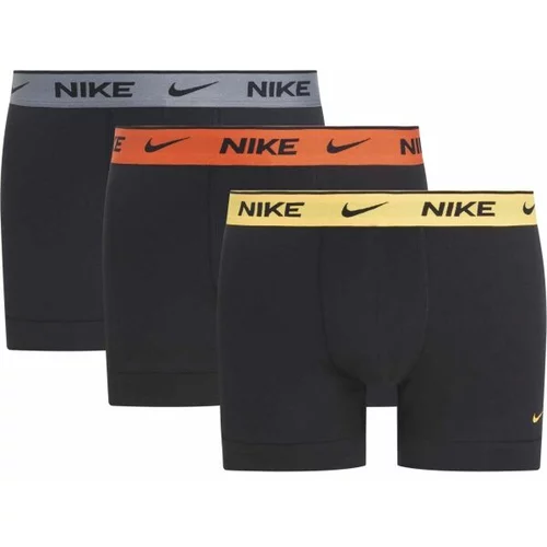 Nike Športne spodnjice temno rumena / siva / temno oranžna / črna