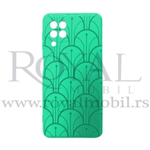  futrola soft print geometrik No10 za samsung A025 galaxy A02S tirkiz Slike