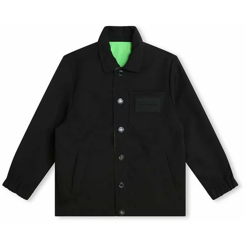 Marc Jacobs Dječja dvostrana jakna boja: crna