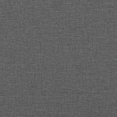  Trosjed, tamno siva, 220x78x80 cm, tkanina Slike