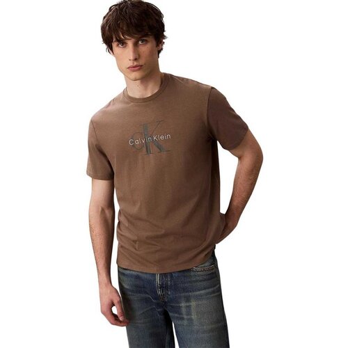 Calvin Klein broan pamučna muška majica Cene