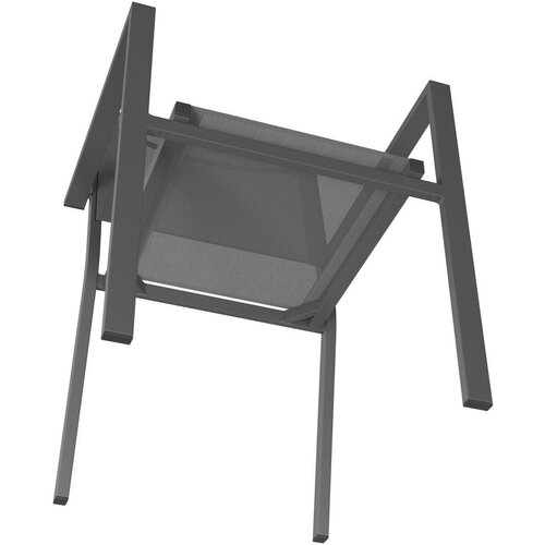 Ambia Garden STOL aluminij antracit, siva Slike