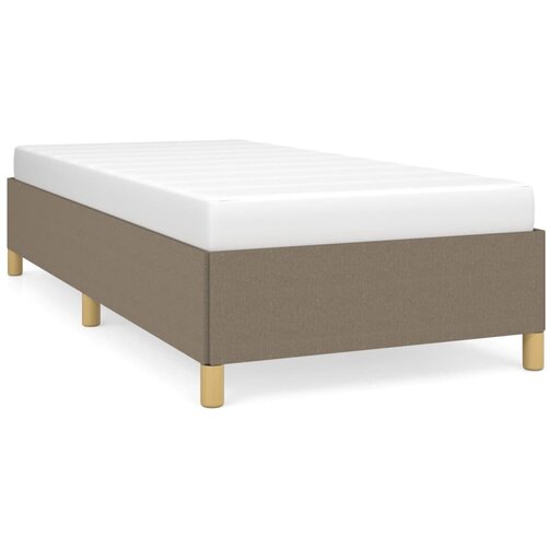 Maison Chic Posteljni okvir - Enojna postelja - Postelja za odrasle taupe 90x190 cm blago-J9179, (21763986) Cene