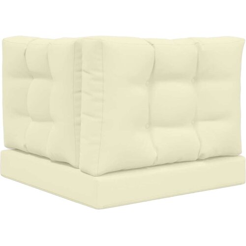  Jastuk za vanjsku sofU 3 pcs Krema Poliester - Krema 60 x 60 cm 1x sjedalo +1x naslon +1x bočna strana (3D s bartagom) Slike