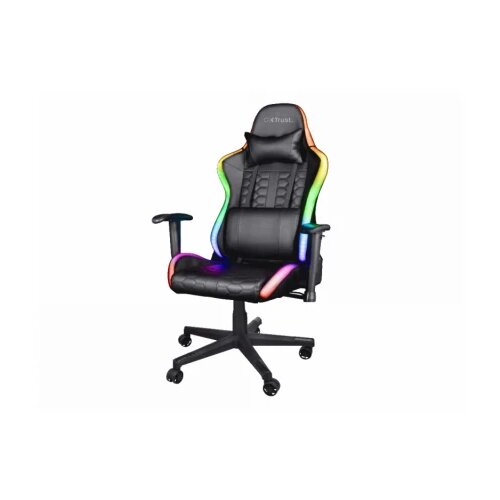 Trust Stolica GXT 716 RIZZA gaming/RGB LED/crna Slike