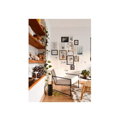 Hanah home ving chair fotelja boho cream (872SCR1101) Slike