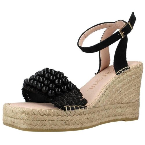 Macarena Espadrile Sandalias Mujer Mod&amp;egrave;le Moons5 Črna Slike