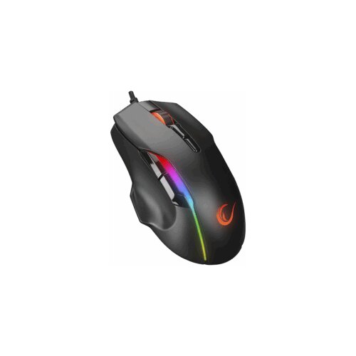  Mi&scaron; gaming RAMPAGE SMX-R45 ORBIT Black. Wired 6400dpi, Huano S, 7D RGB Illuminated USB Professional Gaming Mouse Cijene