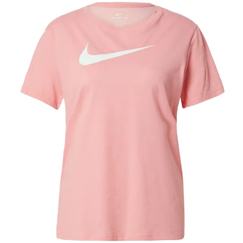 Nike Tehnička sportska majica svijetloroza / bijela