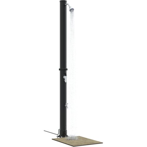 VidaXL Zunanji Solarni Tu&amp;scaron; z Vodo 217 cm 20 L Slike
