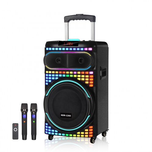  bluetooth zvučnik NDR-1260 80W crni Slike