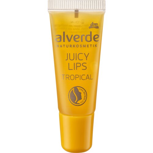 Alverde Naturkosmetik sjaj za usne juicy lips - tropical 8 ml Cene