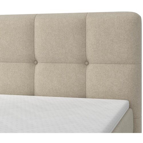 Bessagi Home Postelja Z Vzmetnico Marbella, 180x200, Bež, Z Nadvložkom Slike