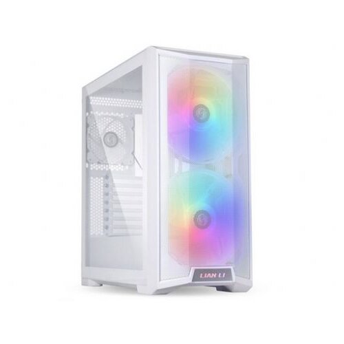 Lian Li Lancool 215 White Midi Tower kućište sa providnom stranicom bez napajanja Slike