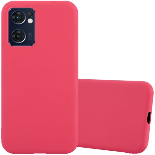 Cadorabo Case, združljiv z OPPO v Candy Red - Za&scaron;čitni pokrov iz fleksibilnega silikona TPU, (20596642) Cene