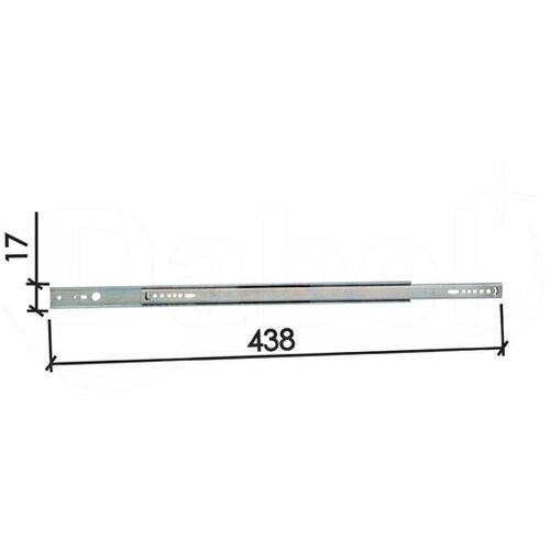 Dabel klizač mikro KL17 znb 438mm q 1504030 Cene