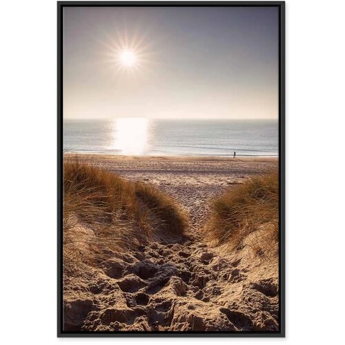  Slika - Honey Memory (1 Part) Vertical 80x120 U crnom drvenom okviru Slike