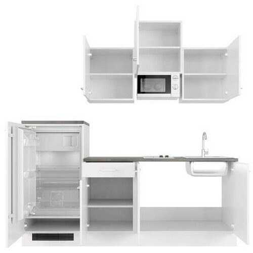 Flex-Well Kuhinjski Blok Lucca, Bela Slike