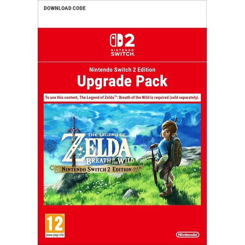 The Legend of Zelda Breath of Wild nadgradnja iz SWITCH1 na SWITCH 2 brez igre - koda brez &scaron;katlice (SWITCH 2) Cene